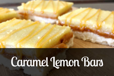 Caramel Lemon Bars Recipe