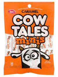 Original Caramel Cow Tales Minis 6oz. peg bag