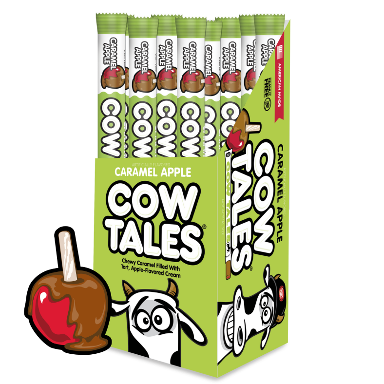 Caramel Apple Cow Tales / Made in USA | Goetze's Candy