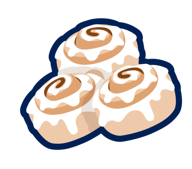 Honey Bun Illustration