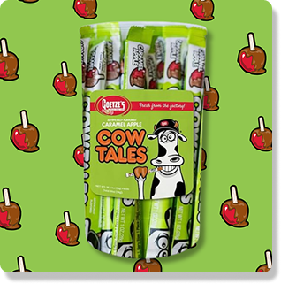 A bunch Caramel Apple Cow Tales