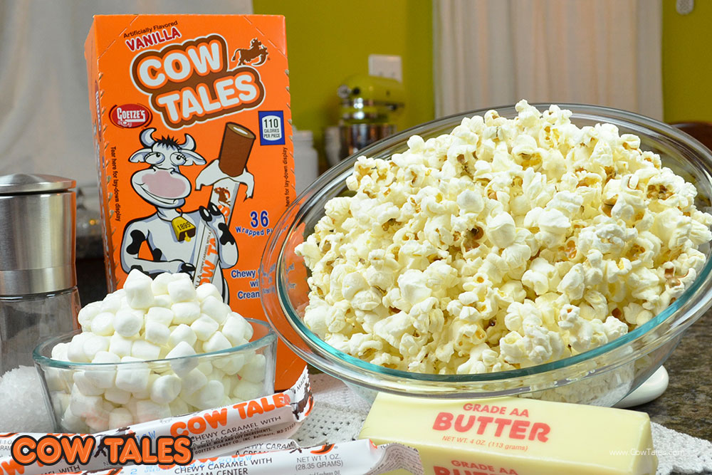 Caramel Popcorn Bars