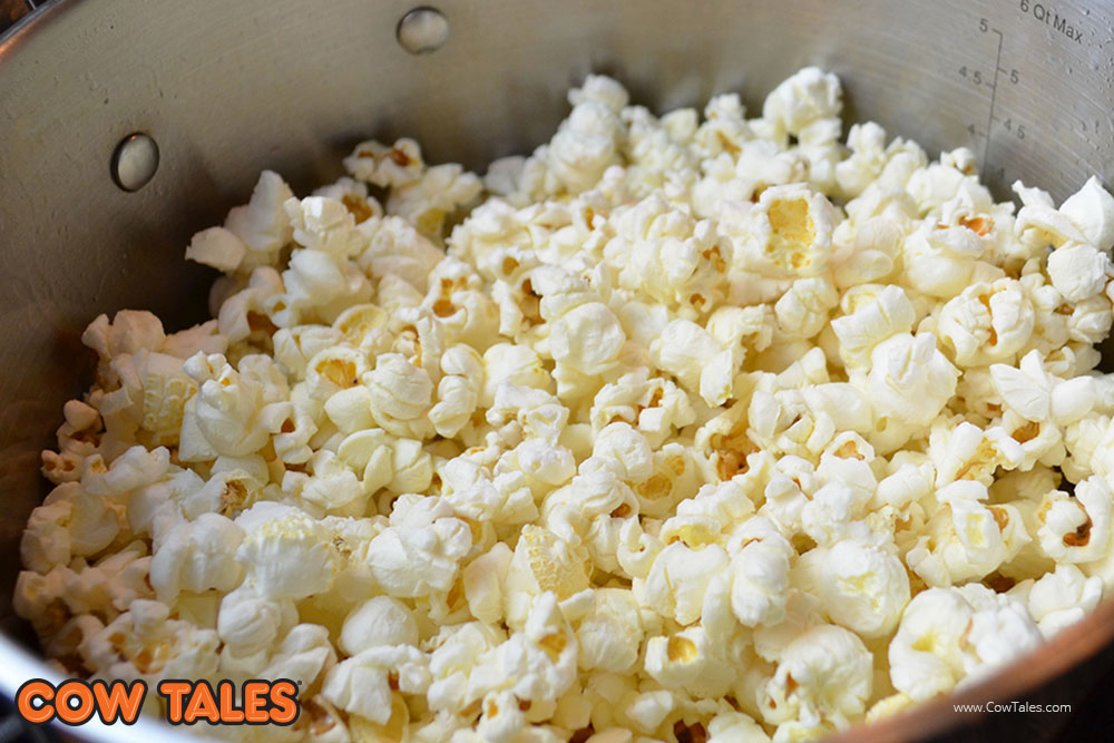 popped popcorn