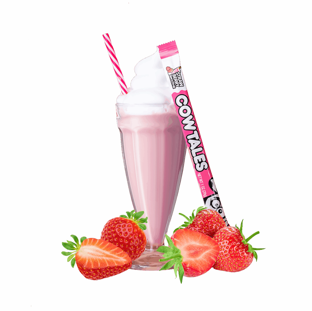 Strawberry Smoothie and Strawberry Smoothie Cow Tale