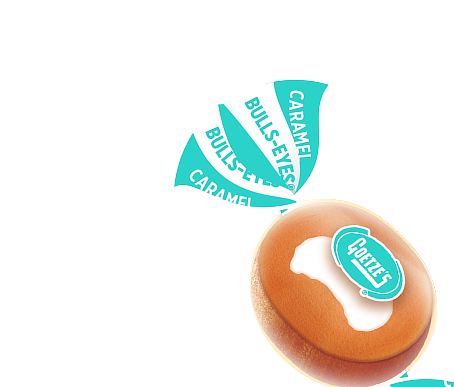 Honey Bun Caramel Creams decoration