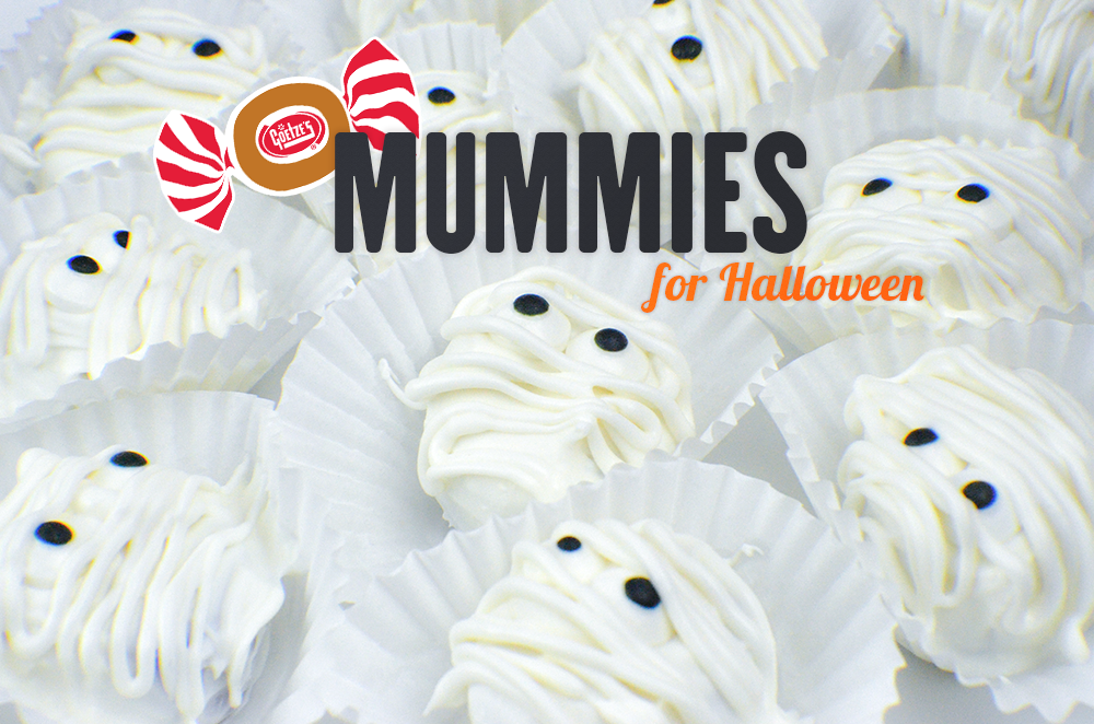 Caramel Creams® Mummies for Halloween