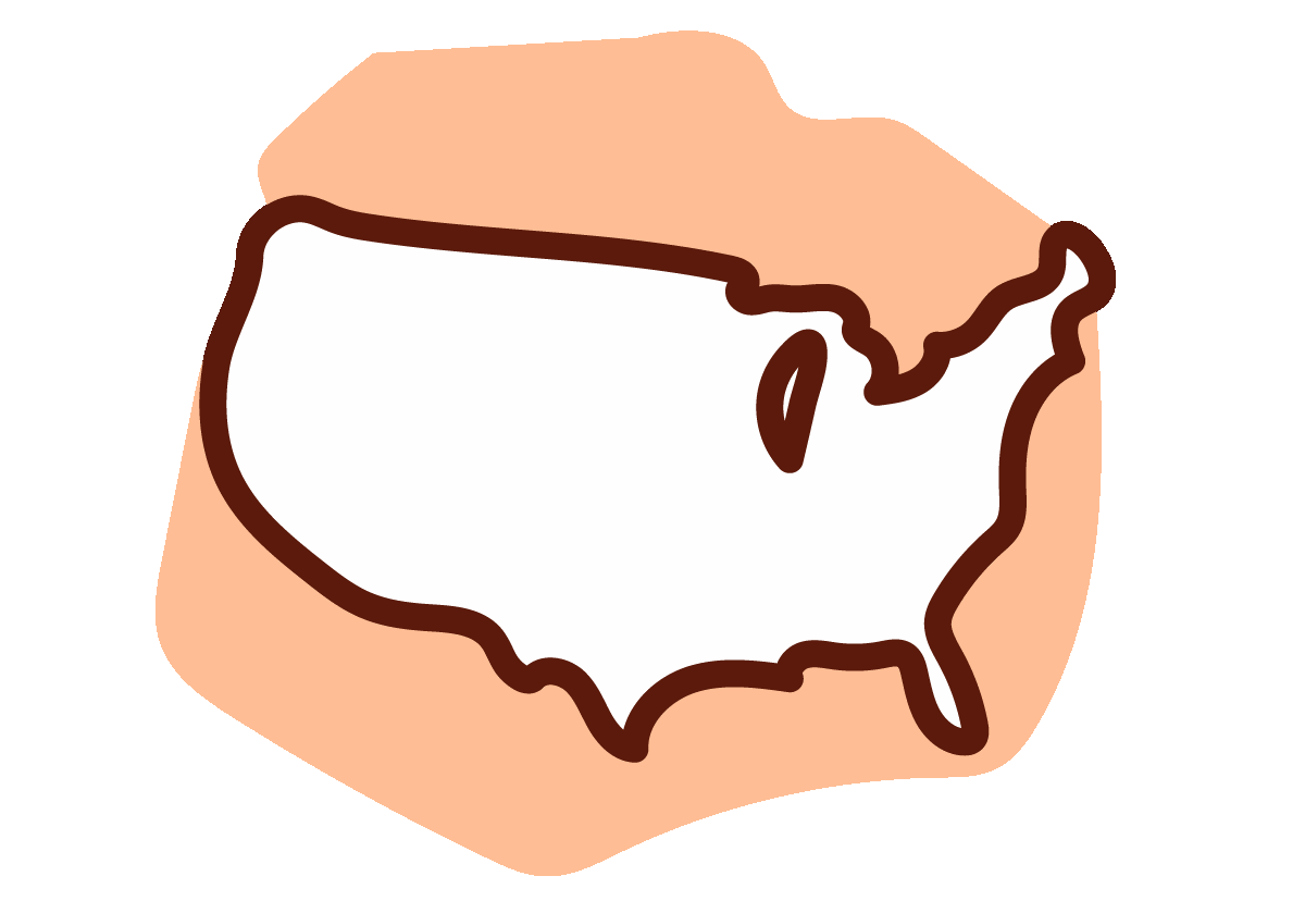 map of usa