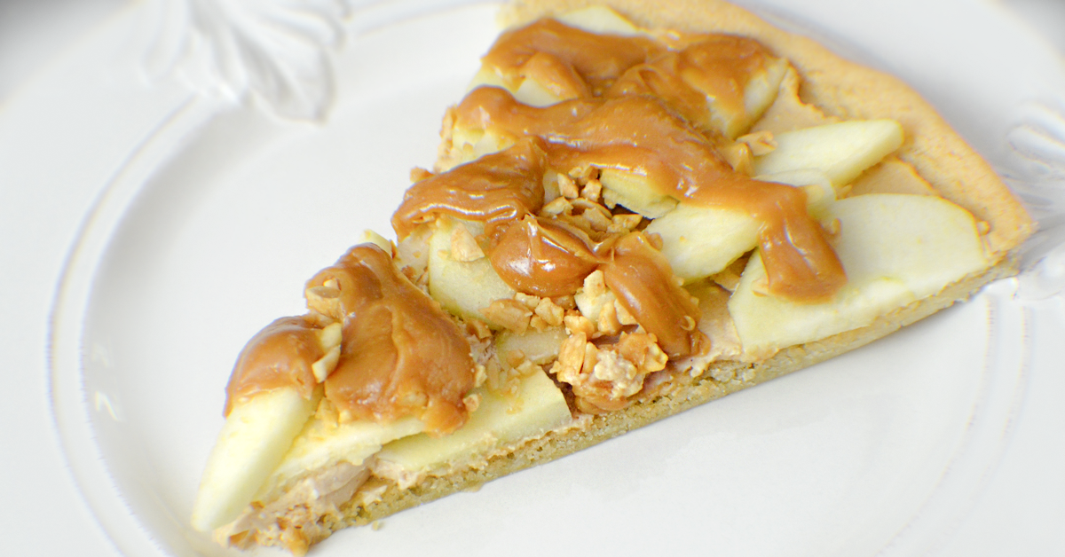Crisp Apple Dessert Pizza