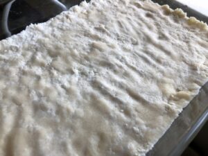 Lemon Bars prepped for the oven